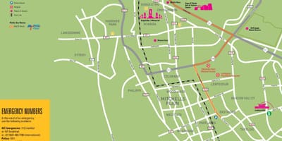 Mappa di cape flats