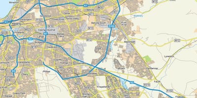 Mappa di delft, Città del Capo
