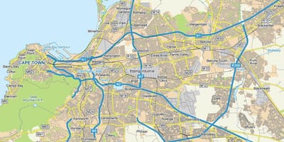 Mappa di epping Città del Capo
