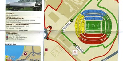 Mappa di green point stadium