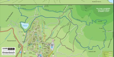Mappa di kirstenbosch