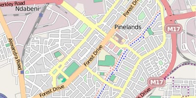 Mappa di maitland Città del Capo