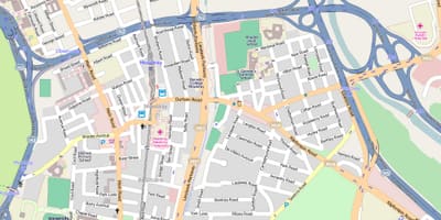 Mappa di mowbray Città del Capo