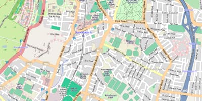 Mappa di Cape Town rondebosch
