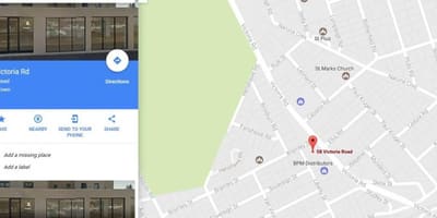Mappa di southfield Città del Capo